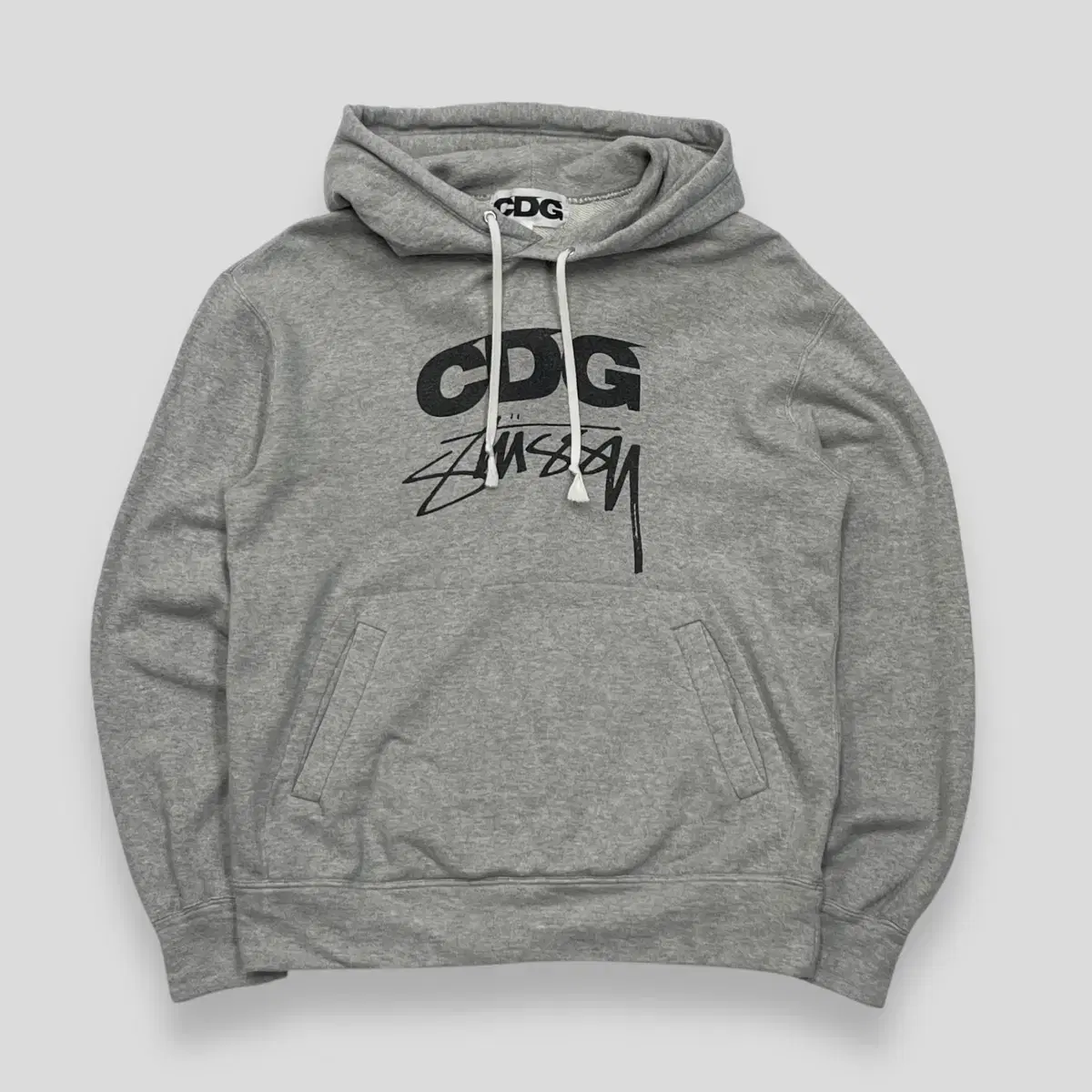 CDG x STUSSY 꼼데 스투시 후드 티셔츠